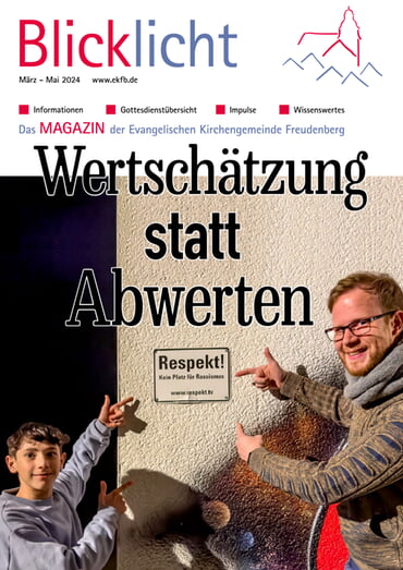 Blicklicht März - Mai 24