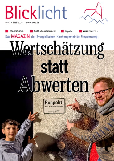Blicklicht März - Mai 24