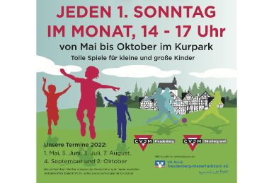 Kommt raus! 2. Oktober 2022 14-17 Uhr