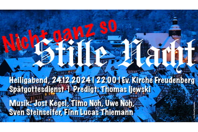 Heiligabend | Spätgottesdienst 22.00 Uhr Ev. Kirche