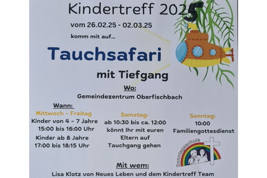 Kindertreff Oberfischbach 26.2. - 2.3.2025