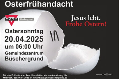 CVJM Osterfrühandacht 20. April | 6.00 Uhr GMZ
