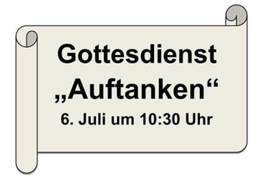 Open-Air-Gottesdienst Dorfmitte Buschhütten 06.07.2025