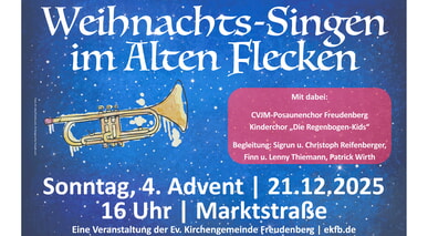 Liedtexte f&uuml;r Weihnachtssingen