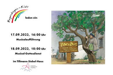 Musical des Kinderchor &bdquo;Regenbogenkids" 17. September 2022