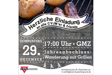 Jahresabschluss-Wanderung CVJM B&uuml;schergrund