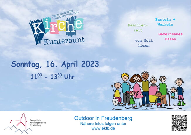 Kirche Kunterbunt -Outdoor-