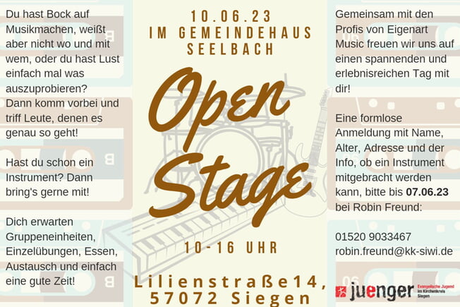 Musik-Projekt Open Stage