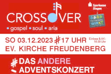 Das andere Adventskonzert 3. Dezember 17.00 Uhr Ev. Kirche