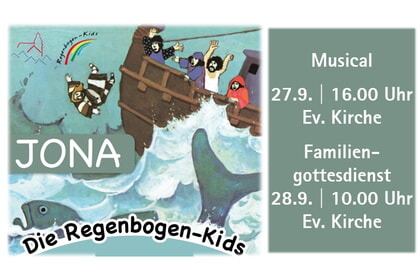 Musical-Aufführung der Regenbogenkids
