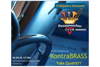 Fr&uuml;hjahrskonzert CVJM Poaunenchor B&uuml;schergrund