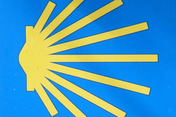 Pilger des Jakobsweg